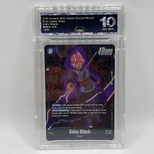 Dragon Ball Super Fusion World Awakened Pulse Goku Black #039 Graded 10 Gem Mint